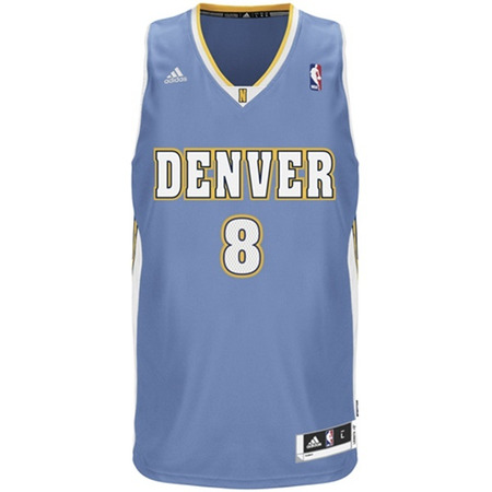 Adidas Camiseta Swingman Gallinari Nuggets (celeste/blanco)