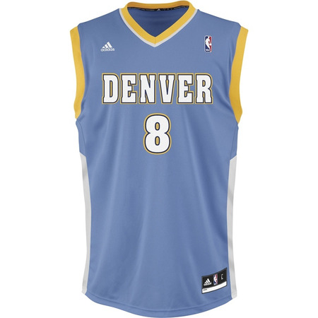 Adidas Camiseta Réplica Gallinari Denver Nuggets (celeste)