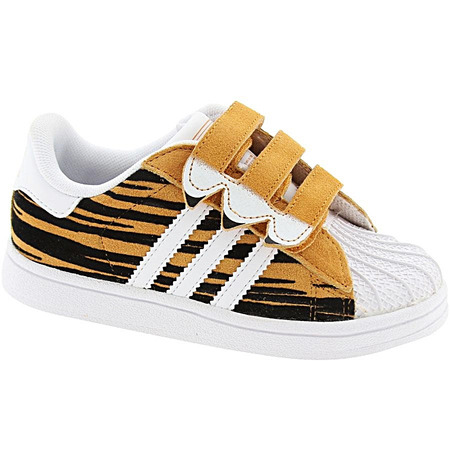 Adidas Superstar Tiger CF Inf (laranja/preto)