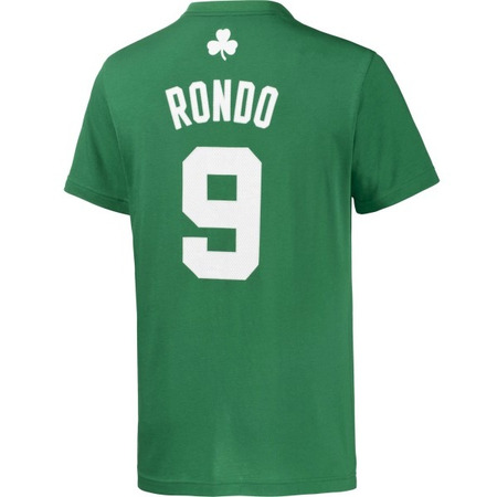 Adidas Camiseta NBA Game Time Rondo Nº 9 (verde/blanco)