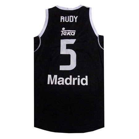 Camiseta Rudy Real Madrid Basket 2014 (negra)