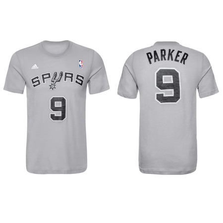 Adidas NBA Camiseta Gametime Tony Parker (gris/negro)