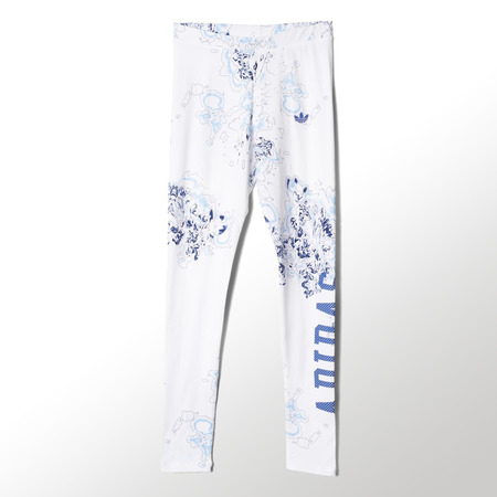 Adidas Originals Legging London Print (blanco/azul)