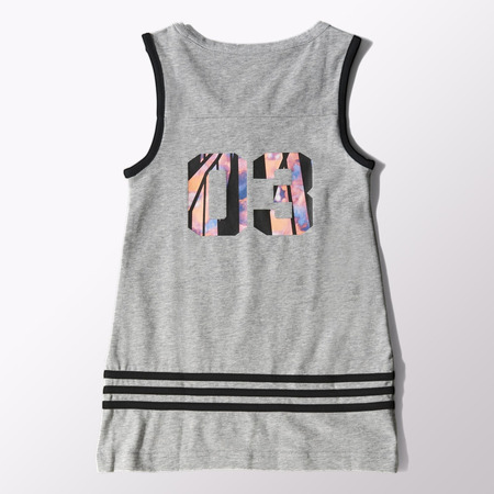 Adidas Camiseta Tirantes Niña Wardrobe Style (gris)