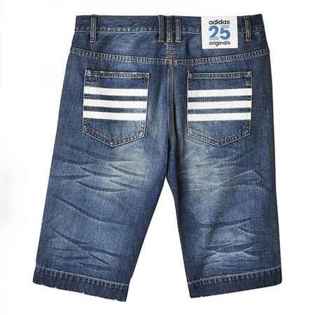 Adidas Originals Short 25 Denim By Nigo (azul indigo)