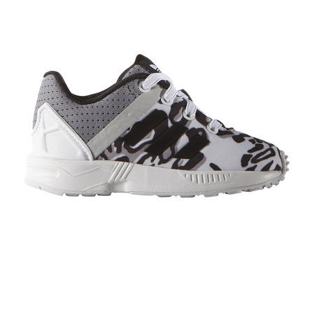 Adidas Originals ZX Flux Split EL Infants "Leopard"  (white/grey/black)