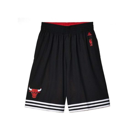 Adidas NBA Short Niño Chicago Bulls Winter Hoops (negro/rojo)