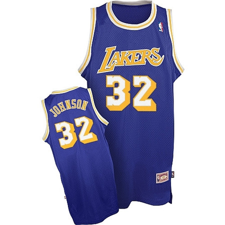 Adidas Jersey Bordado NBA Lakers  Magic Johnson (roxo)