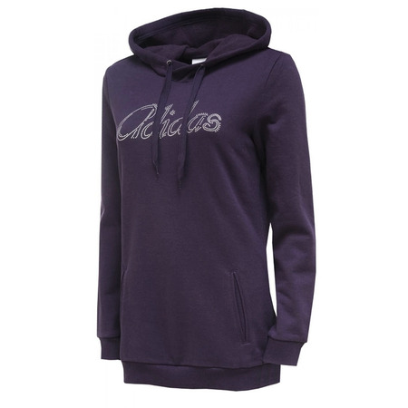 Adidas Moletom Mulher Glitter Hoody (roxo)