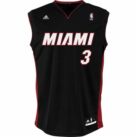 Adidas Camiseta Réplica Wade Miami (preto)