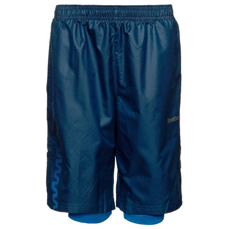 Reebok Short Tight Niño Zig (azul/royal)