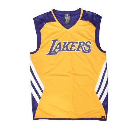 Adidas Summer Run Rev S/L Tank Angeles Lakers (amarelo/roxo)