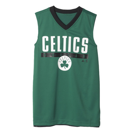 Adidas Camiseta Niño NBA Winter Hoops Rev Boston Celtics (Black/Green/white)