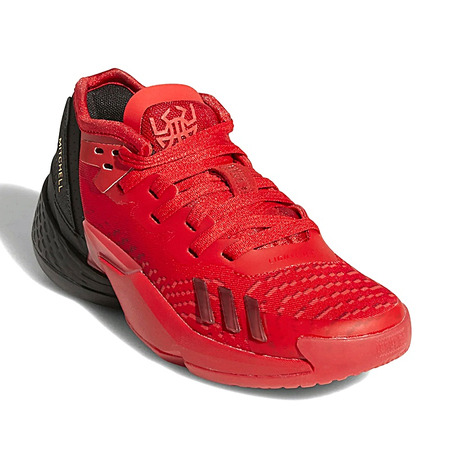 Adidas Donovan Mitchell Issue 4 Kids "Red Dawn"