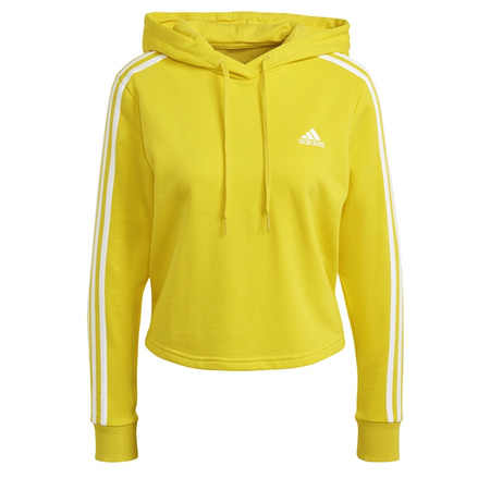 Adidas Essentials 3-Stripes Cropped Hoodie