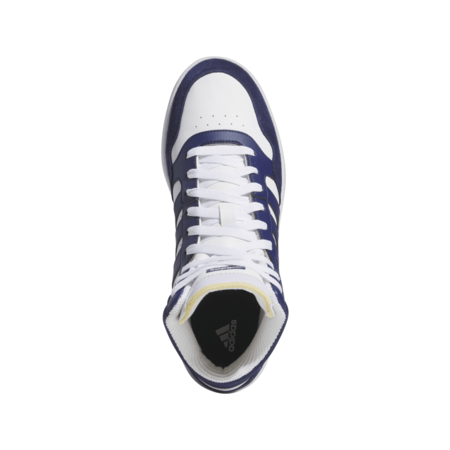 Adidas Hoops 3.0 Mid "White-Dark Blue"