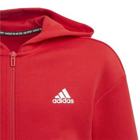 Adidas Junior YB MH 3-Stripes Full Zip Hoodie