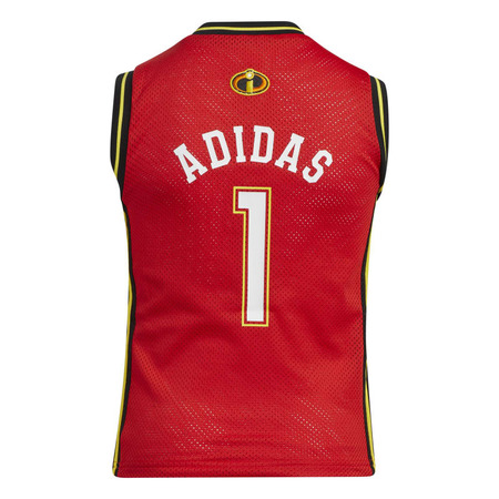 Adidas Kids Basketball Metroville Tank Top "Vivid Red"