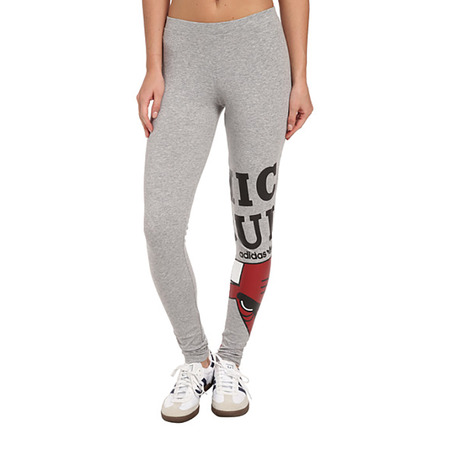 Adidas Original NBA Leggings W Bulls (gris/rojo/negro)