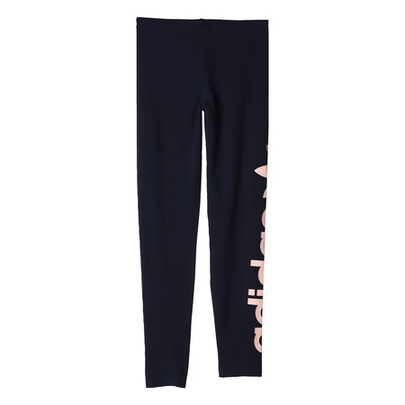 Adidas Originals Leggings Trefoil Linear Logo J (Legend Ink/Haze Coral)