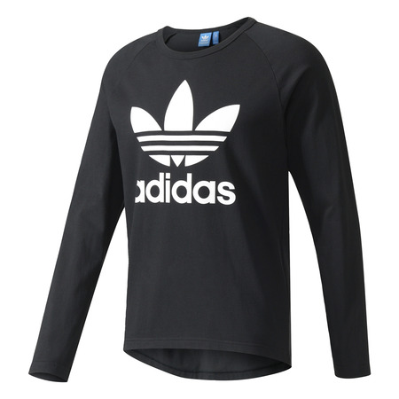 Adidas Originals Trefoil L/S Tee (Black / white)