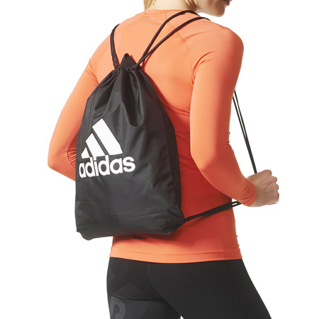 Adidas Sports Performance Logo Gym Sack (Black)