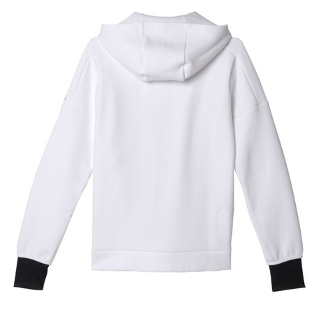 Adidas Athletics Z.N.E. Full Zip Hoody Junior  (white/black)