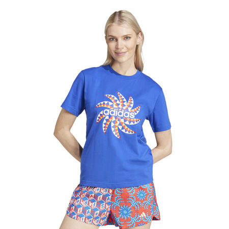 Adidas x FARM Rio Graphic T-Shirt "Bold Blue"