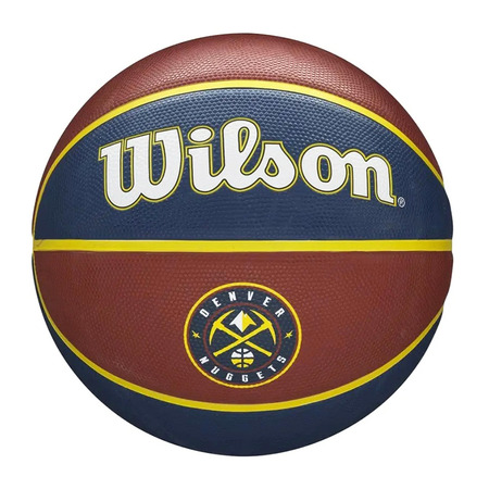 Balón Baloncesto Wilson NBA  Team Tribute Nuggets Talla 7