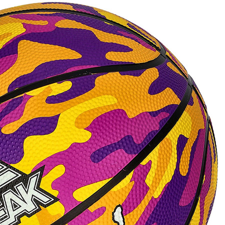 Balón Basket Peak Camo Ball "Purple Yellow"