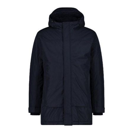 Campagnolo Men's Hooded Parka "Black Blue"