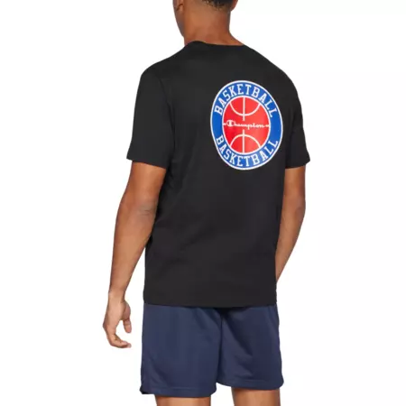 Champion Basketball Inspired Logo T-Shirt "Black"