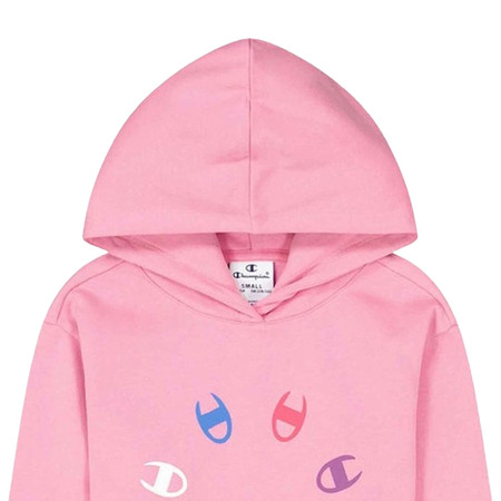 Champion Girl Hooded Sweatshirt "Pink"