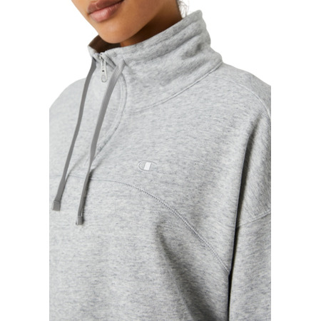 Champion Half Zip Sweatshirt "Ligh Grey"