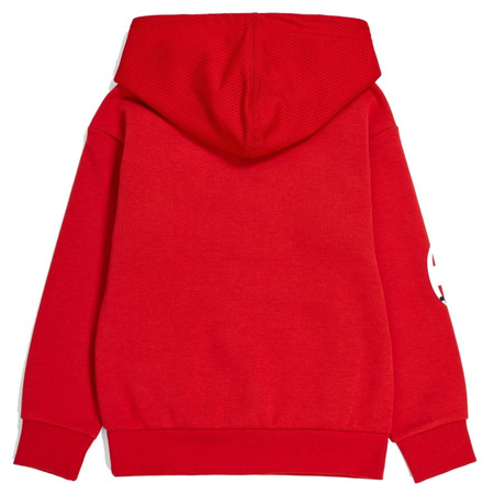 Champion Kids Basketball Logo Fleece Hoodie "Red"