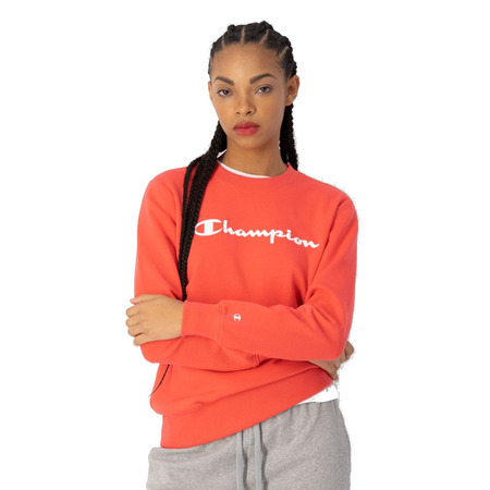 Champion Legacy Big Logo Crewneck Sweatshirt "Red"