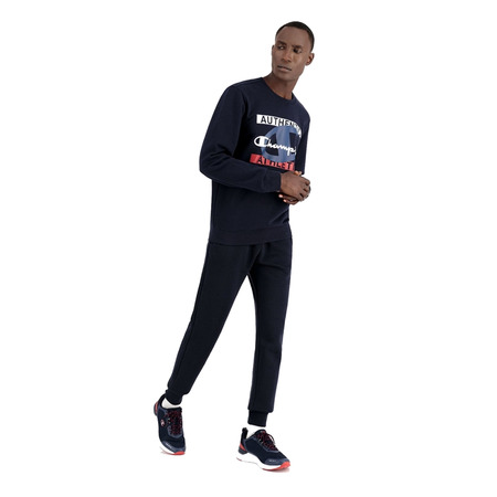 Champion Legacy New York Graphic Print Sweatshirt "Navy"