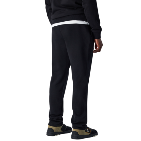 Champion Logo Straight Leg Fleece Joggers "Black"