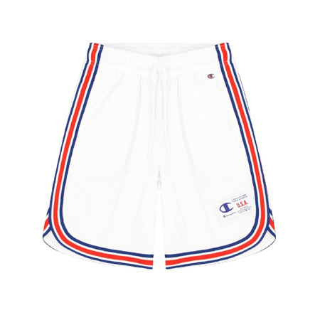 Champion Retro Basketball Mesh Shorts "White-Blue"