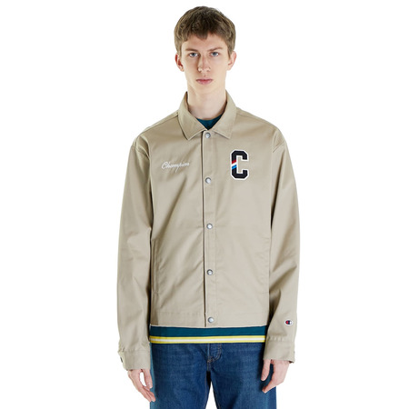 Champion Rochester Bookstore Snap Buttons Logo C Jacket "Taupe"