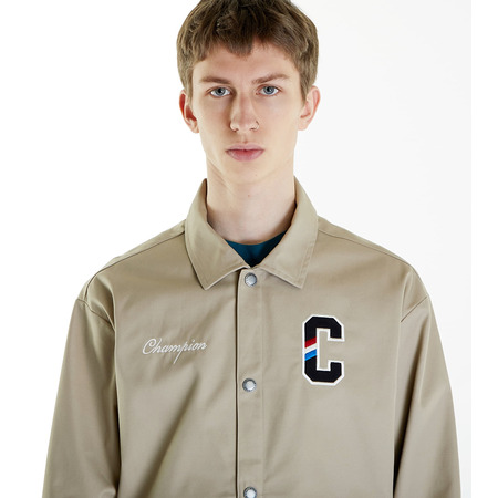 Champion Rochester Bookstore Snap Buttons Logo C Jacket "Taupe"