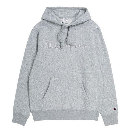 Champion Rochester Tonal Embroidered Fleece Hoodie "Light Grey"