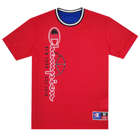 Champion Sport Lifestyle Basketball Reversible Mesh T-Shirt  "Red-Blue"