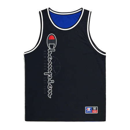 Champion Sport Lifestyle Basketball Reversible Mesh Tank Top "Black-Blue"