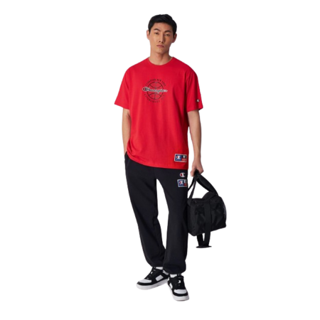 Champion Sport Lifestyle Basketball Stretch Cotton T-Shirt "Red"