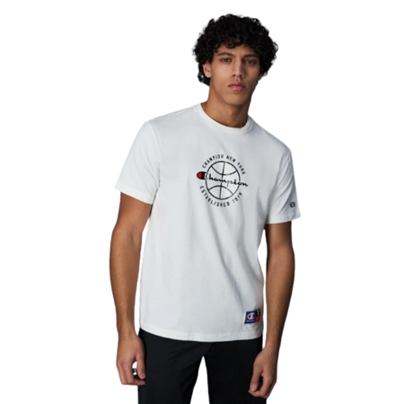 Champion Sport Lifestyle Basketball Stretch Cotton T-Shirt "White"