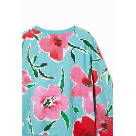 Desigual Floral Oversize Sweatshirt "Flowers"