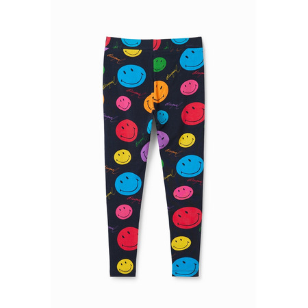 Desigual Girls Smiley Long Leggings "Black"