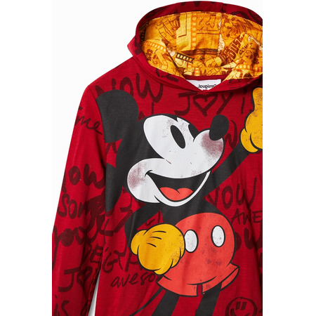 Desigual Junior Mickey Mouse Hooded T-shirt