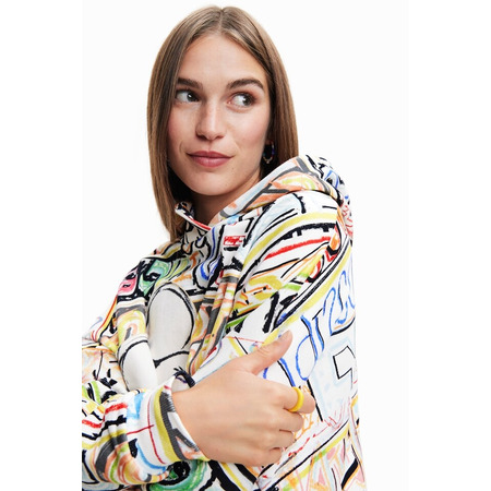 Desigual Mickey Mouse letters Sweatshirt "Multicolor"